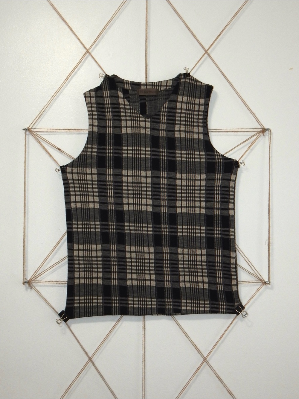 Y’s for men by Yohji Yamamoto, Sleeveless Wool Pullover, c. 2000s